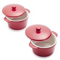 Red Oven-to-Table Mini Cocottes