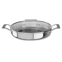 KitchenAid® Tri-Ply Stainless Steel Braiser with Lid