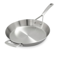 Sur La Table Tri-Ply Stainless Steel Skillet