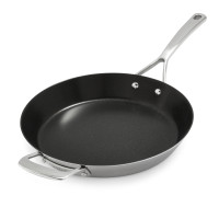 Sur La Table Tri-Ply Stainless Steel Nonstick Skillet