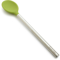 Sur La Table Red Silicone Spoon