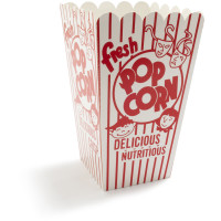 Retro Paper Popcorn Boxes