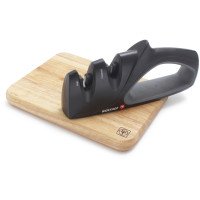 Wusthof Two-Stage Hand-Held Sharpener and Cutting Board