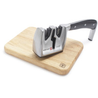 Wusthof® Ikon Handheld Sharpener and Cutting Board