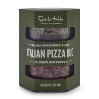 Italian Pizza Duo: Italian Seasoning Blend and Crushed Red Pepper