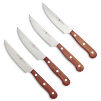 Wusthof Steak Knives with Plum Wood Handles