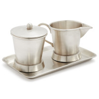 Hotel Collection 3-Piece Creamer and Sugar Bowl Set