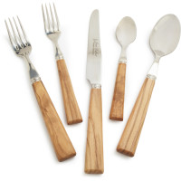 Dubost Olivewood Flatware