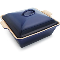Le Creuset® Indigo Heritage Square Covered Baker