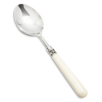 Ivory Resin Serving Spoon