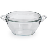 Glass Handled Soup Bowl