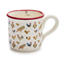Jacques Pepin Collection Chickens Mug