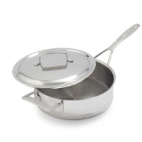 Demeyere Silver7 Covered Saute Pan