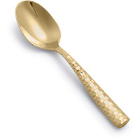 Fortessa Lucca Faceted Gold Teaspoon