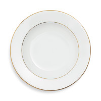 Fortessa Taura Gold Bone China Soup Plate