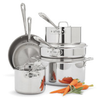 All-Clad Stainless Steel 10-Piece Set