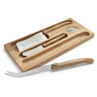 Dubost Olivewood Cheese Set