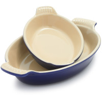 Le Creuset® Heritage Indigo Au Gratin Dishes