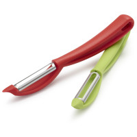 Kuhn Rikon Red and Green Swivel Peeler Set