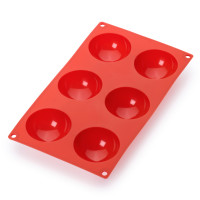 Lekue 6-Cavity Demi-Sphere Mold