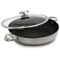 Scanpan CTQ Nonstick Chef's Pan with Lid