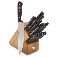 Wusthof Walnut Gourmet Knife Block Set