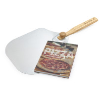Sur La Table Folding Pizza Peel and Recipe Book Set