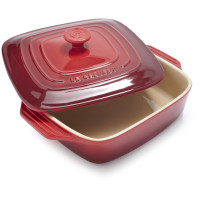 Le Creuset® Covered Square Cherry Baker