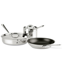 All-Clad Stainless Steel Nonstick 5-piece Set