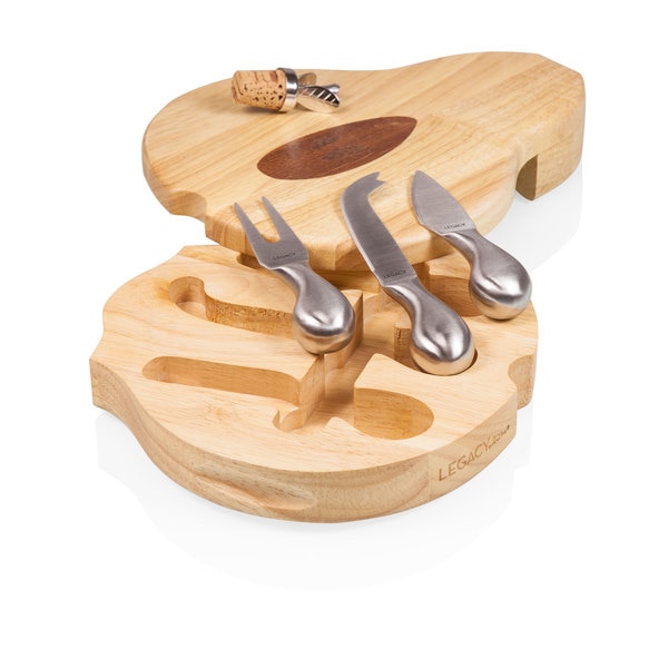 Pear Cheese Board and Tools Set