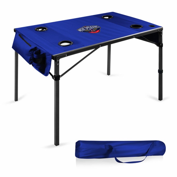 Picnic Time New Orleans Pelicans Polyester/Metal Travel Table