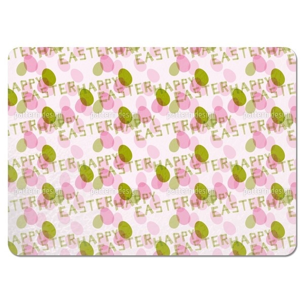 Happy Easter Green Placemats (Set of 4)